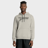 San Antonio Spurs Crossover Collection Blocked Shot Premium Pullover Hoodie - Off White shop