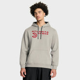 Atlanta Hawks Crossover Collection Blocked Shot Premium Pullover Hoodie - Off White sale