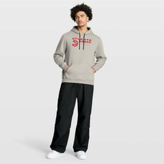 Atlanta Hawks Crossover Collection Blocked Shot Premium Pullover Hoodie - Off White sale