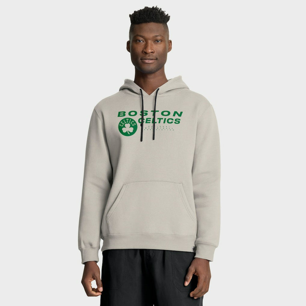 Boston Celtics Crossover Collection Blocked Shot Premium Pullover Hoodie - Off White on sale