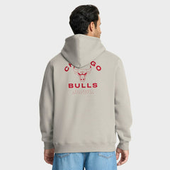 Chicago Bulls Crossover Collection Blocked Shot Premium Pullover Hoodie - Off White cheap