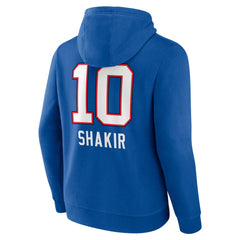 Khalil Shakir Buffalo Bills Team Wordmark Name & Number Pullover Hoodie - Royal on sale
