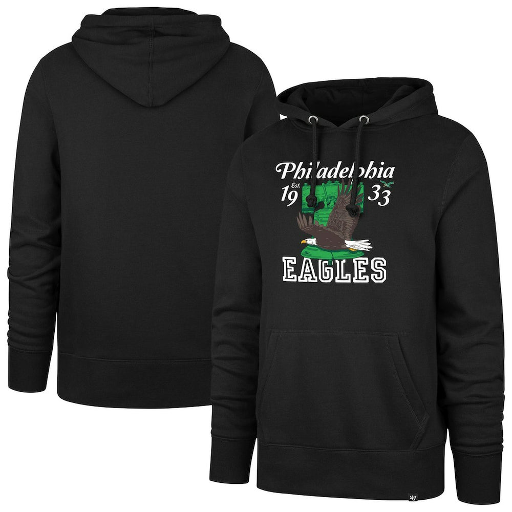Philadelphia Eagles '47 Regional Headline Pullover Hoodie - Black cheap