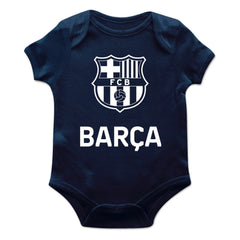 Barcelona Vive La Fete Infant Color Badge Bodysuit on sale - Navy