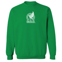 Mexico National Team Vive La Fete Women's Color Badge Pullover Sweatshirt - Green cheap