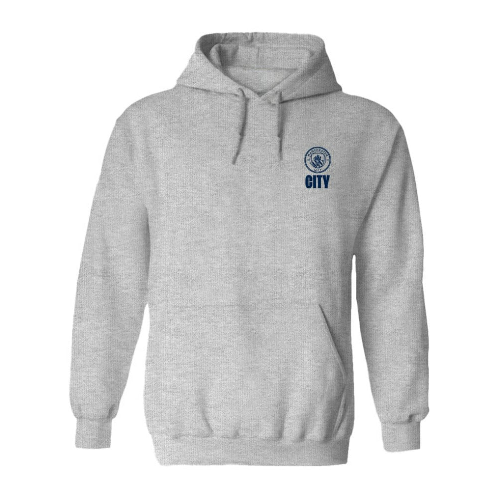 Manchester City Vive La Fete Women's Color Badge Pullover Hoodie Discount - Heather Gray