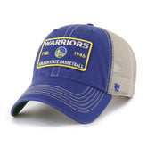 Golden State Warriors '47 Wabash Patch Clean Up Adjustable Hat sale - Royal/Tan shop