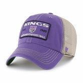 Sacramento Kings '47 Wabash Patch Clean Up Adjustable Hat - Purple/Tan online