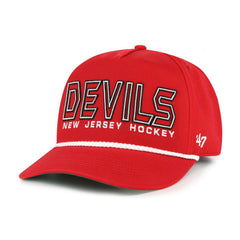 New Jersey Devils '47 Byline Hitch Adjustable Hat - Red Jerseys