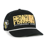 Pittsburgh Penguins '47 Byline Hitch Adjustable Hat - Black Hats