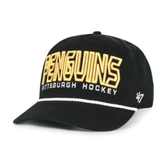Pittsburgh Penguins '47 Byline Hitch Adjustable Hat - Black Hats