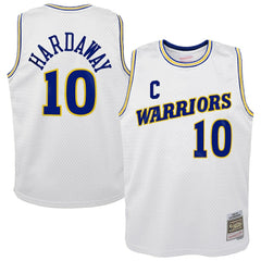 Tim Hardaway Golden State Warriors Youth 1990-91 Hardwood Classics Swingman Throwback Home Jersey sale - White on sale