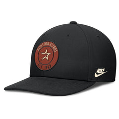 Houston Astros Cooperstown Collection Pro Dri-FIT Snapback Hat Black