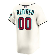 Arizona Diamondbacks Home Limited Pick-A-Player Retired Roster Jersey Cream