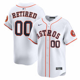 Houston Astros Home Limited Pick-A-Player Retired Roster Jersey White
