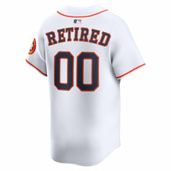 Houston Astros Home Limited Pick-A-Player Retired Roster Jersey White