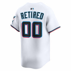 Miami Marlins Home Limited Pick-A-Player Retired Roster Jersey White