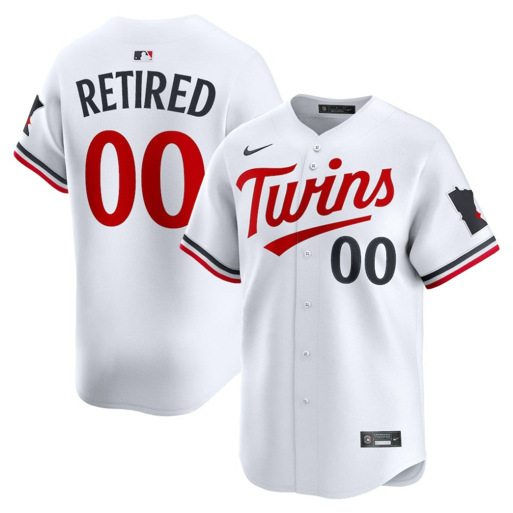 Minnesota Twins Home Limited Pick-A-Player Retired Roster Jersey White