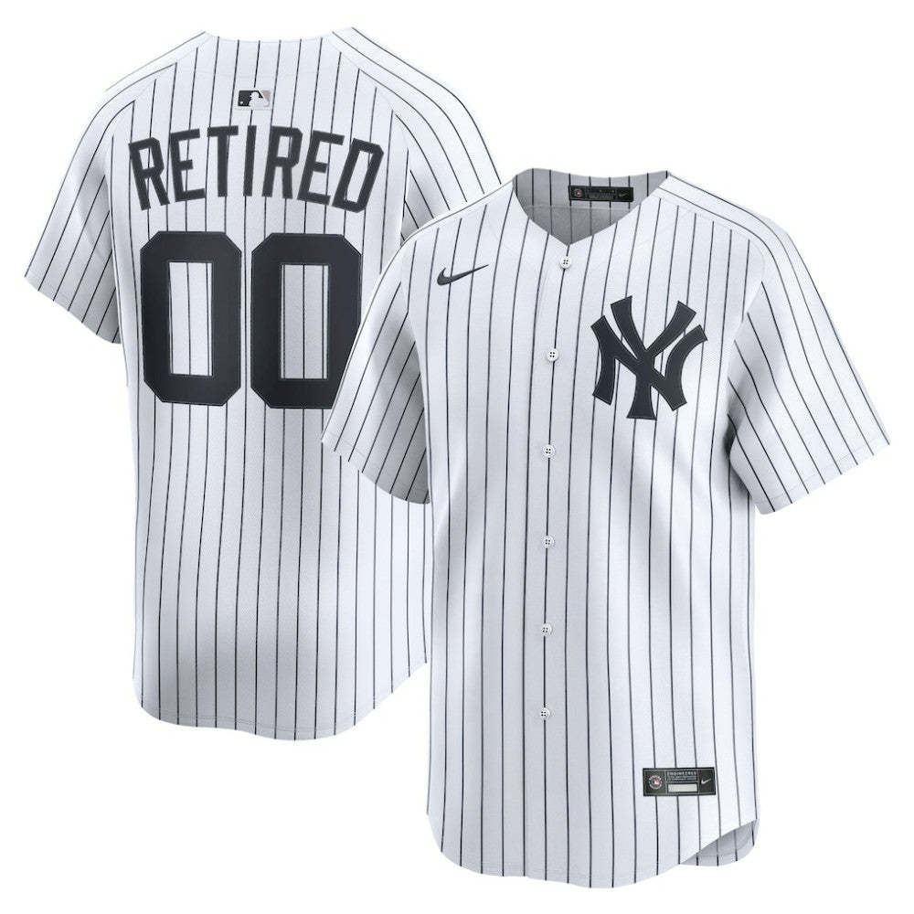 New York Yankees Home Limited Pick-A-Player Retired Roster Jersey White