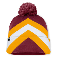 Washington Commanders Women's Cornerback Cuffed Knit Hat with Pom - Burgundy discount