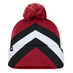 San Francisco 49ers Women's Cornerback Cuffed Knit Hat with Pom - Scarlet on sale