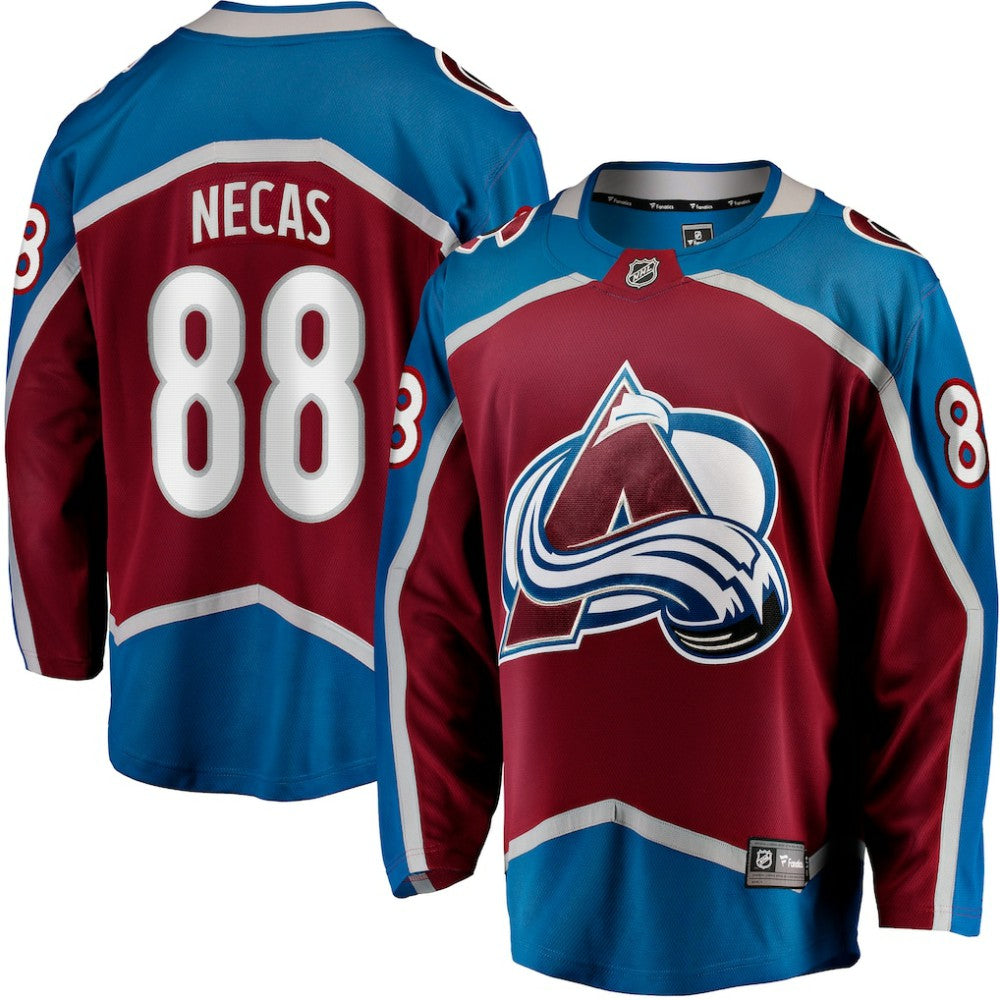 Martin Necas Colorado Avalanche Fanatics Breakaway Player Jersey - Burgundy Jerseys