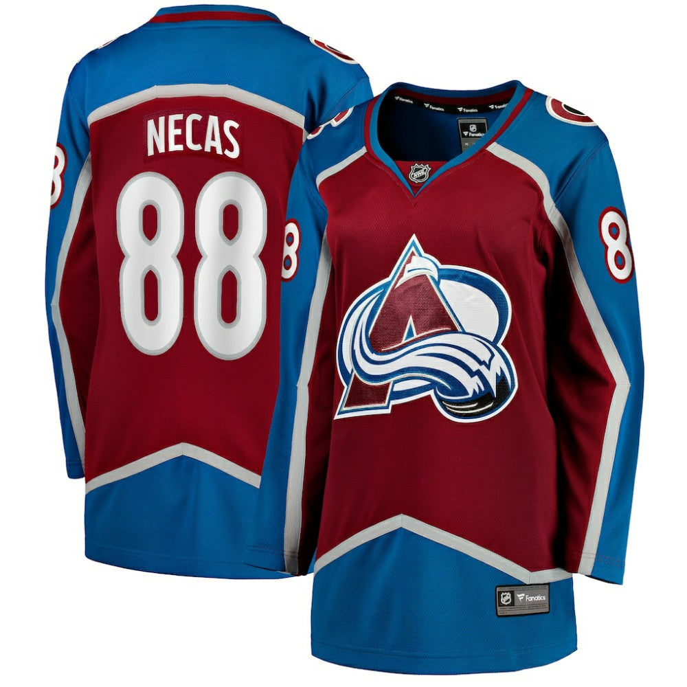 Martin Necas Colorado Avalanche Fanatics Women's Breakaway Player Jersey - Burgundy Jerseys