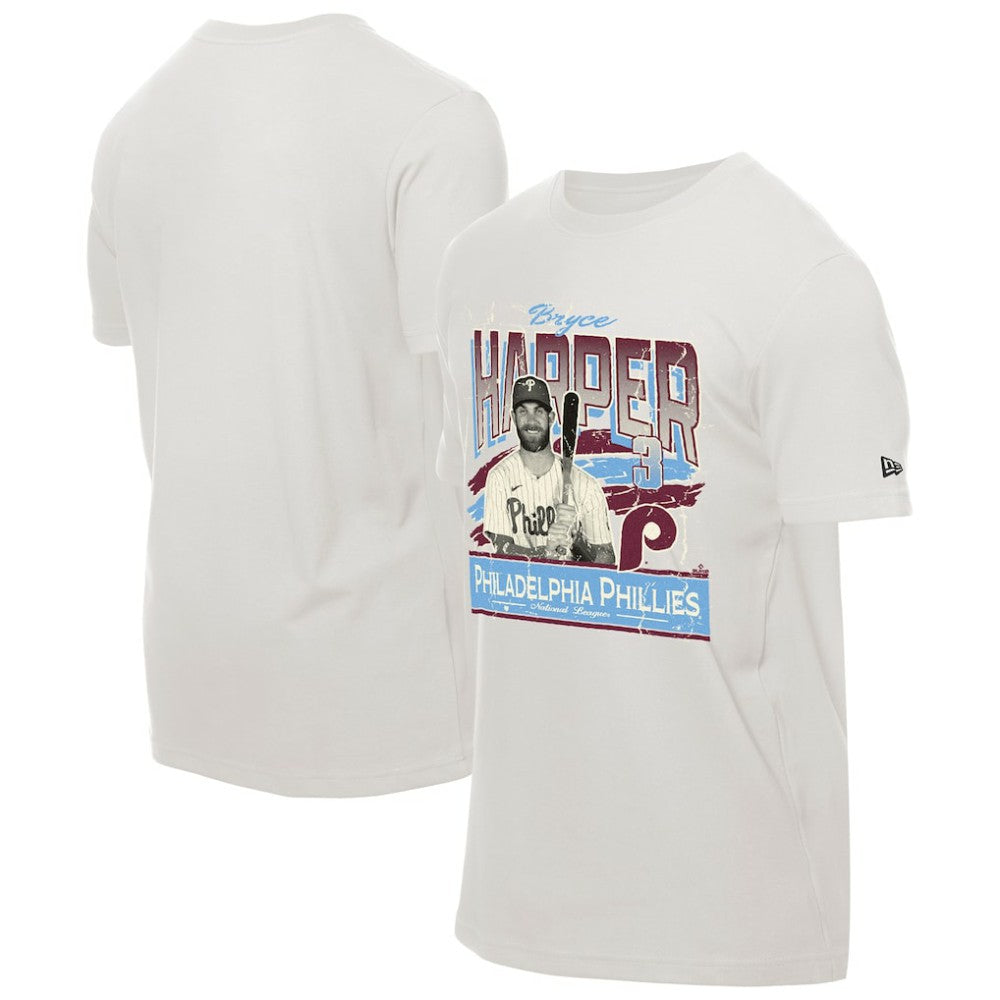 Bryce Harper Philadelphia Phillies Batter Up T-Shirt Cream