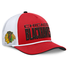 Chicago Blackhawks Fanatics Centennial Foam Front Adjustable Trucker Hat - Red/White Hats