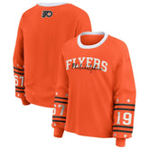 Philadelphia Flyers WEAR by Erin Andrews Women's Long-Sleeve Sport T-Shirt - Orange T-shirts