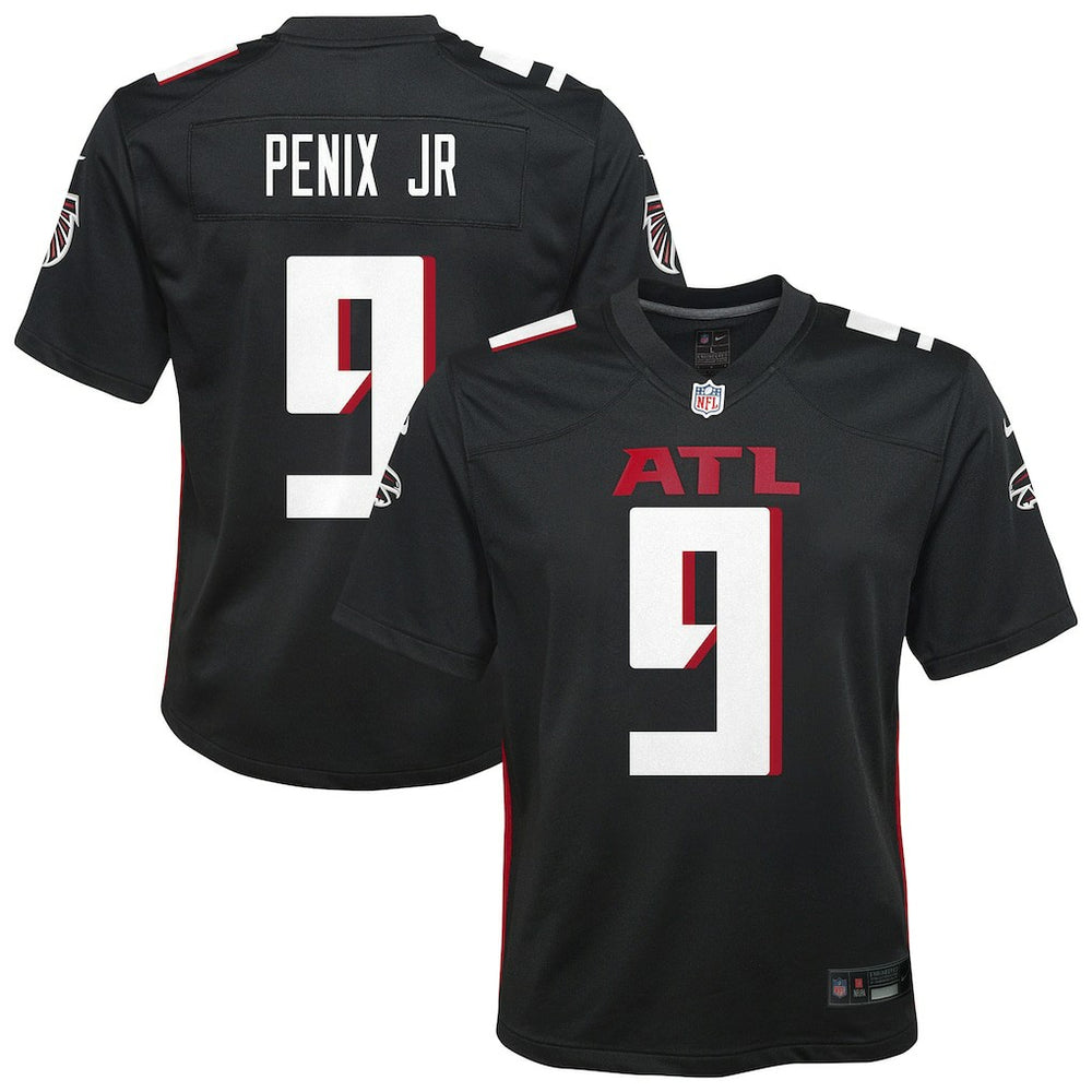 Michael Penix Jr. Atlanta Falcons Youth Team Game Jersey - Black outlet