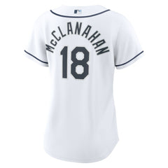 Shane McClanahan Tampa Bay Rays Women's Home Replica Jersey White