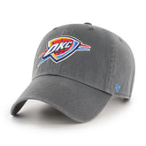 Oklahoma City Thunder '47 Core Logo Clean Up Adjustable Hat - Charcoal online