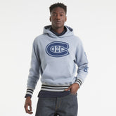 Montreal Canadiens Todd Snyder by Fanatics Relaxed Canadian Fleece Hoodie - Gray Hoodies