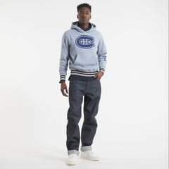 Montreal Canadiens Todd Snyder by Fanatics Relaxed Canadian Fleece Hoodie - Gray Hoodies