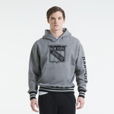 New York Rangers Todd Snyder by Fanatics Relaxed Canadian Fleece Hoodie - Dark Heather Gray Hoodies