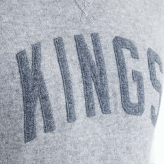 Los Angeles Kings Todd Snyder by Fanatics Cashmere Hooded Sweater - Athletic Heather Gray