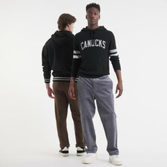 Vancouver Canucks Todd Snyder by Fanatics Cashmere Hooded Sweater - Black
