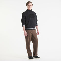 Montreal Canadiens Todd Snyder by Fanatics Relaxed Canadian Fleece Turtleneck - Black