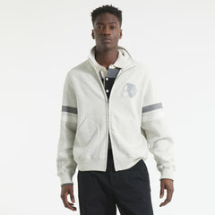 Chicago Blackhawks Todd Snyder by Fanatics Full-Zip Fleece - Heather Gray
