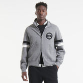 Carolina Hurricanes Todd Snyder by Fanatics Full-Zip Fleece - Dark Heather Gray