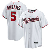 CJ Abrams Washington Nationals Home Replica Jersey White