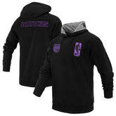 Sacramento Kings FISLL Unisex Logoman Shadow Collection Pullover Hoodie - Black on sale