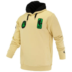 Boston Celtics FISLL Unisex Logoman Shadow Collection Pullover Hoodie - Cream for sale