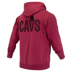 Cleveland Cavaliers FISLL Unisex Logoman Shadow Collection Pullover Hoodie sale - Wine online