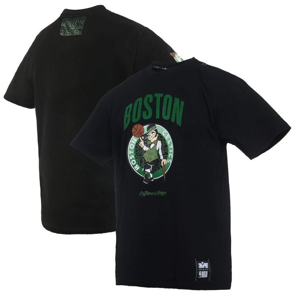 Boston Celtics NBA x Two Hype Culture & Hoops Collection Premium T-Shirt - Black shop