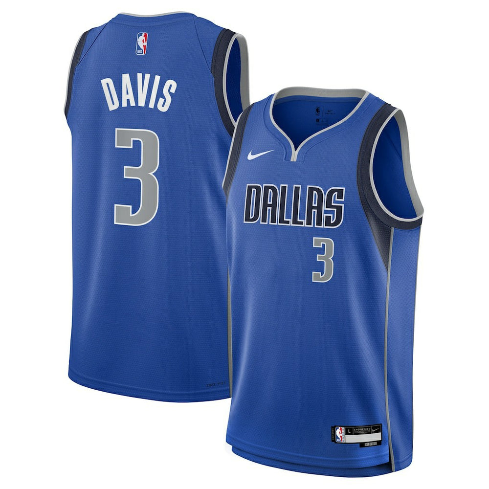 Anthony Davis Dallas Mavericks Youth Swingman Jersey sale - Icon Editi- Blue discount