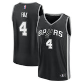De'Aaron Fox San Antonio Spurs Youth Fast Break Replica Player Jersey - Icon Edition - Black cheap