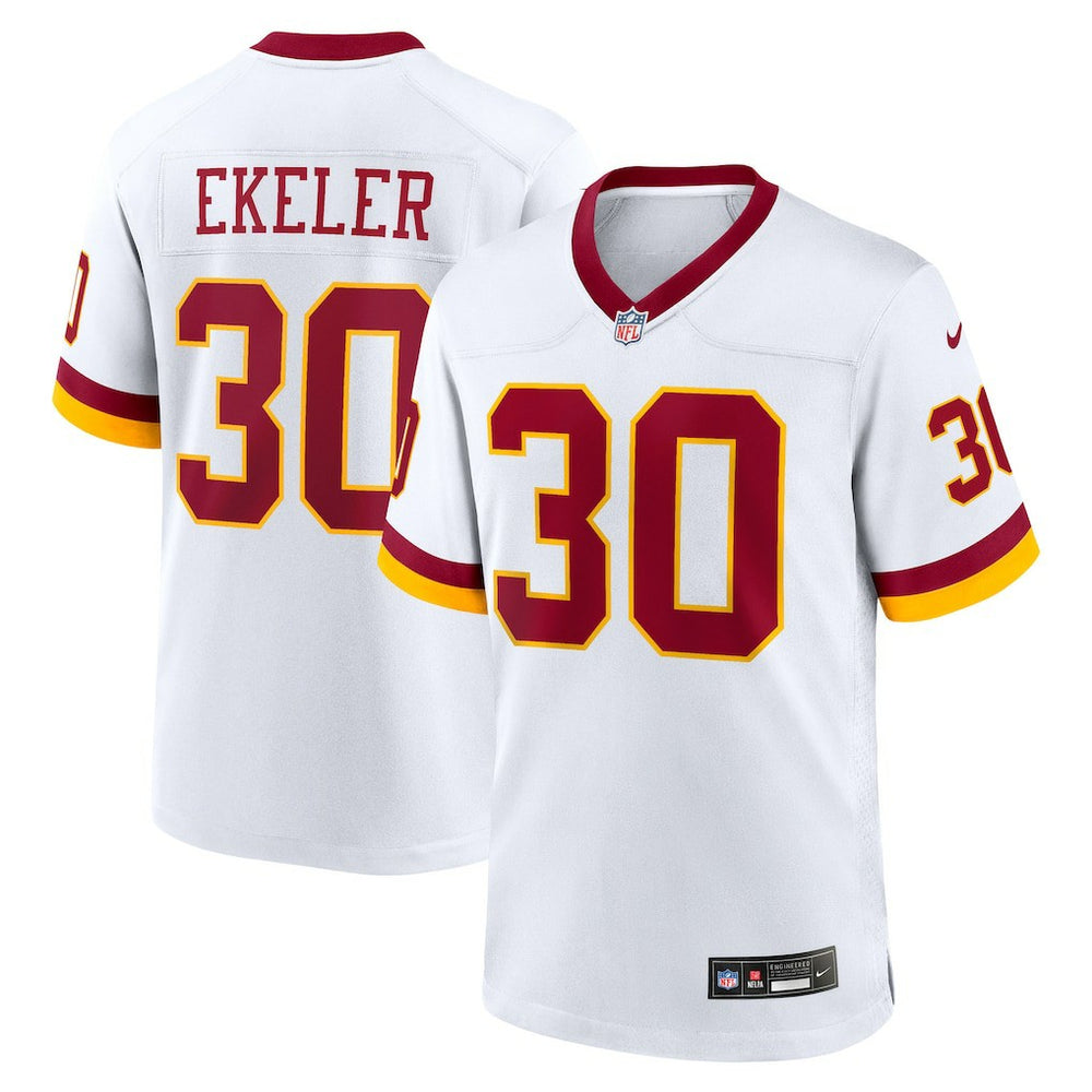 Austin Ekeler Washington Commanders Game Super Bowl Era Jersey - White outlet