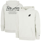 New Jersey Devils '47 Foundation Pullover Hoodie - Natural Jerseys